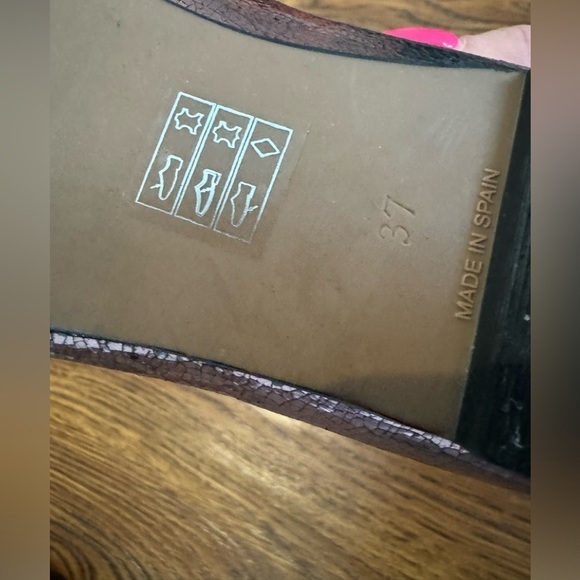 RAS rose gold sparkle flats (size 37) - Picture 5 of 6